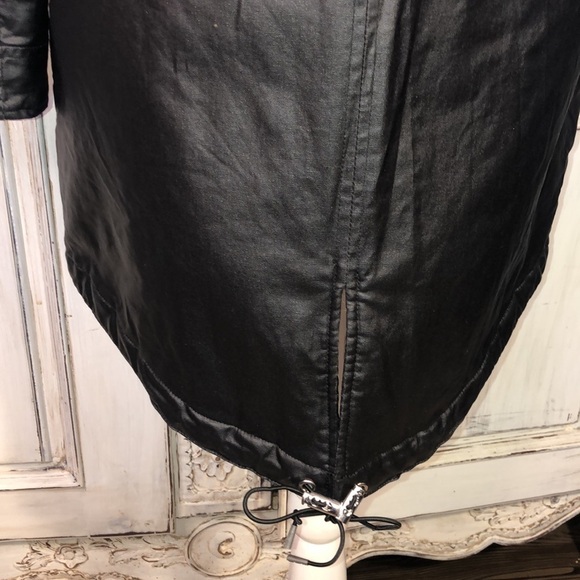 Marc New York by Andrew Mark Black Moisture Shed Faux Fur Lined Hoodie Jacket - Picture 13 of 16